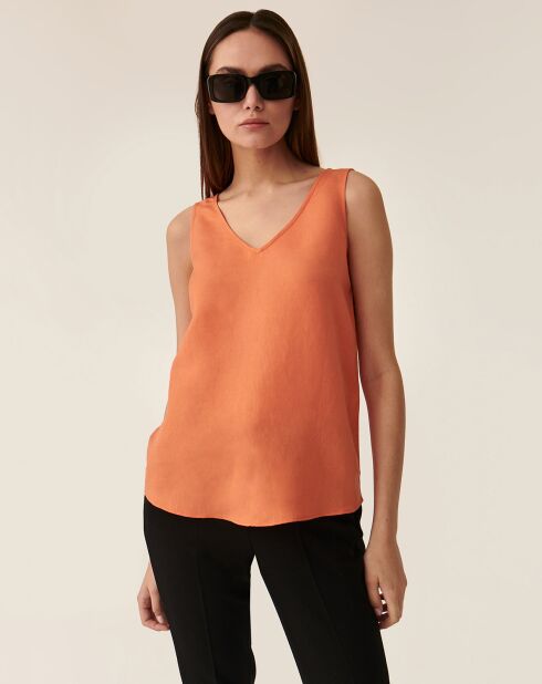 Blouse Amaia orange
