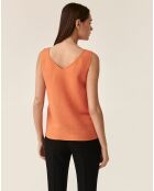 Blusa arancione Amaia