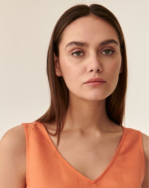 Blouse Amaia orange