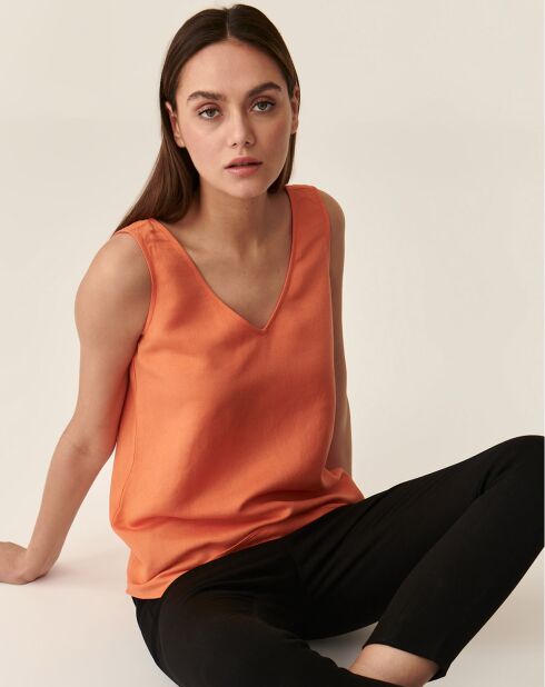 Blouse Amaia orange