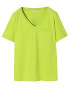 Mimi groene gebreide blouse