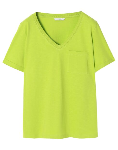 Mimi groene gebreide blouse