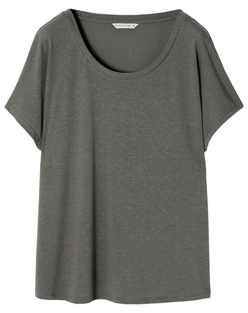 Blouse en maille Davija vert kaki