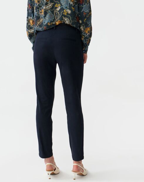 Marineblauwe broek Amiso
