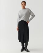 Jupe en maille Walia noire