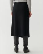 Jupe en maille Walia noire