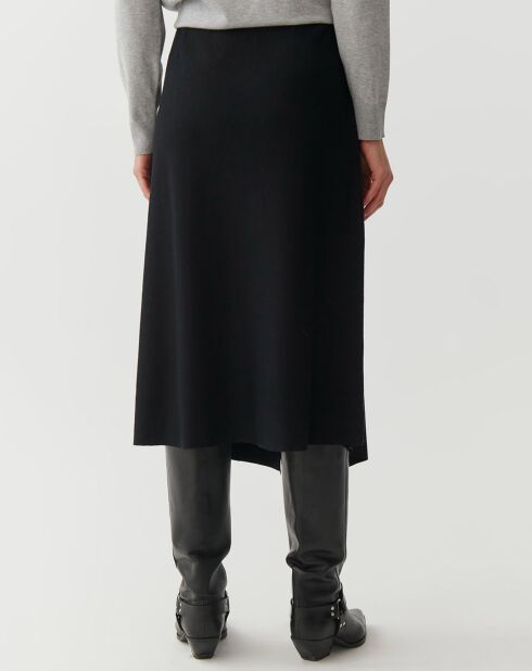 Jupe en maille Walia noire