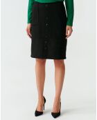 Gonna in maglia nera Zamua