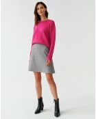 Grauer Miko Strickrock