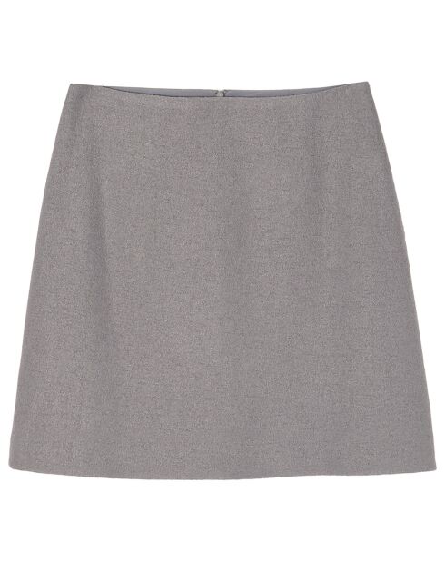 Grauer Miko Strickrock