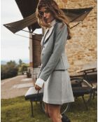 Grauer Miko Strickrock