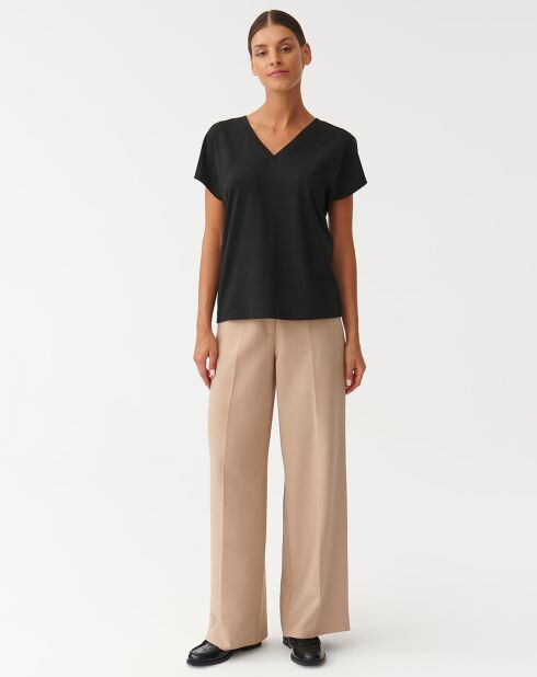 Blouse en maille Nira noire