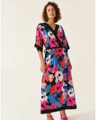 Mehrfarbiges Monko-Kleid