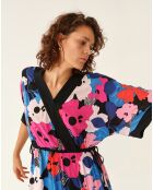 Mehrfarbiges Monko-Kleid