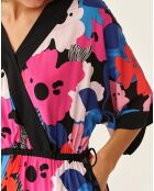 Mehrfarbiges Monko-Kleid