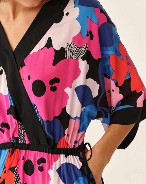 Mehrfarbiges Monko-Kleid