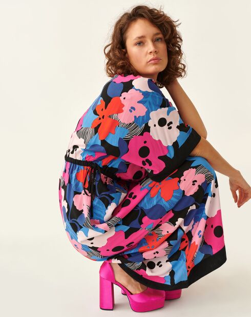 Mehrfarbiges Monko-Kleid