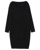 Robe en maille Awati noire