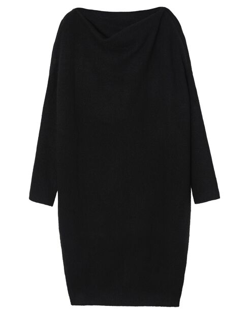 Robe en maille Awati noire