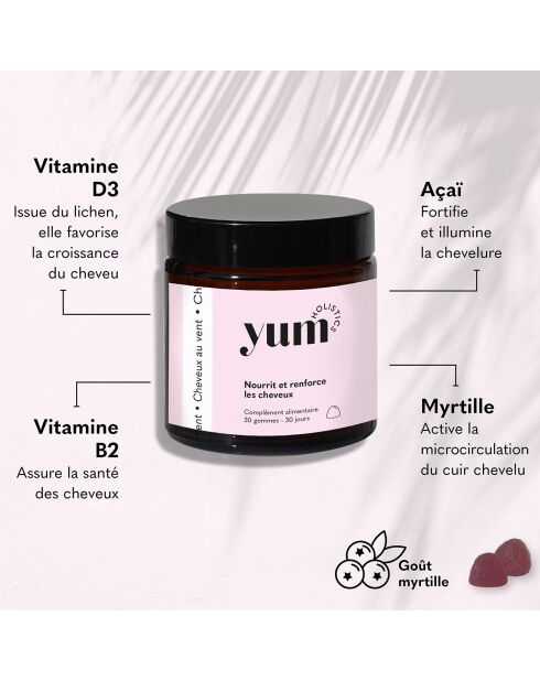 Cheveux au vent - 30 Gommes