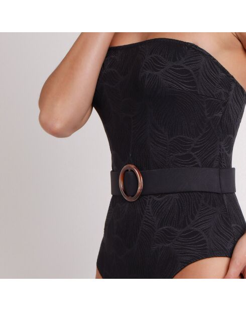Maillot de bain 1 Pièce bandeau noir
