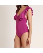 Maillot de bain 1 Pièce Summer frilla violet