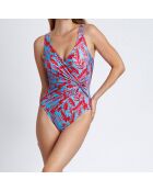 Maillot de bain 1 Pièce Hawaii turquoise