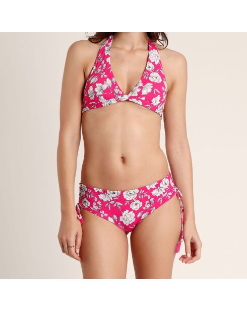 Maillot de bain 2 Pièces Licou fuchsia