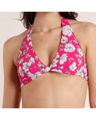 Maillot de bain 2 Pièces Licou fuchsia