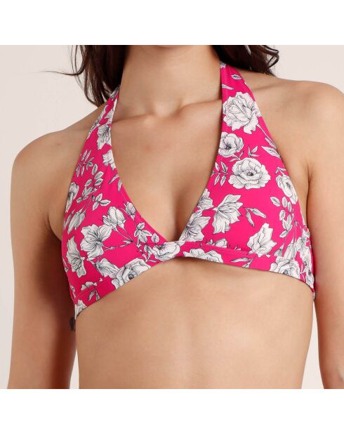 Maillot de bain 2 Pièces Licou fuchsia