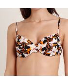 Maillot de bain 2 Pièces à armatures Sunset jungle multicolore