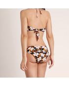 Veelkleurig Sunset Jungle Bandeau tweedelig badpak