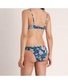 Maillot de bain 2 Pièces à armatures bleu océan