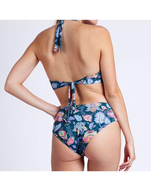 Maillot de bain 2 Pièces Halter night bleu océan