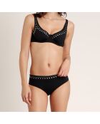Maillot de bain 2 Pièces Cerceau noir