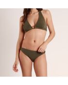 Maillot de bain 2 Pièces Shiny Paradise vert olive