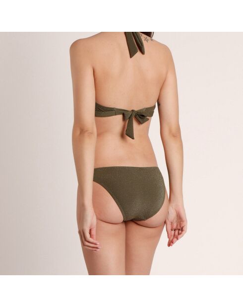 Maillot de bain 2 Pièces Shiny Paradise vert olive