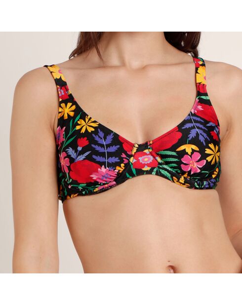 Twilight Garden veelkleurig tweedelig zwempak met beugel