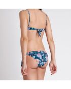 Maillot de bain 2 Pièces Push-Up Cachemire bleu océan