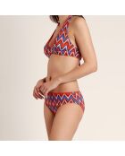 Maillot de bain 2 Pièces ethnique orange