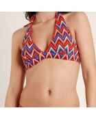 Maillot de bain 2 Pièces ethnique orange