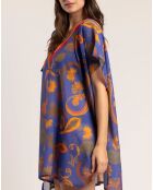 Robe caftan violette