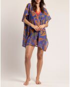 Robe caftan violette