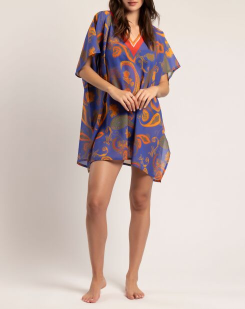 Robe caftan violette