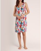 Robe sans manches Colors jungle multicolore