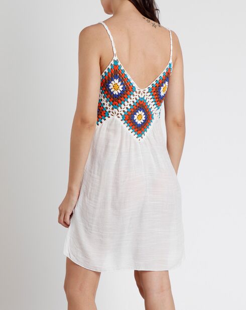 Robe hippie blanche