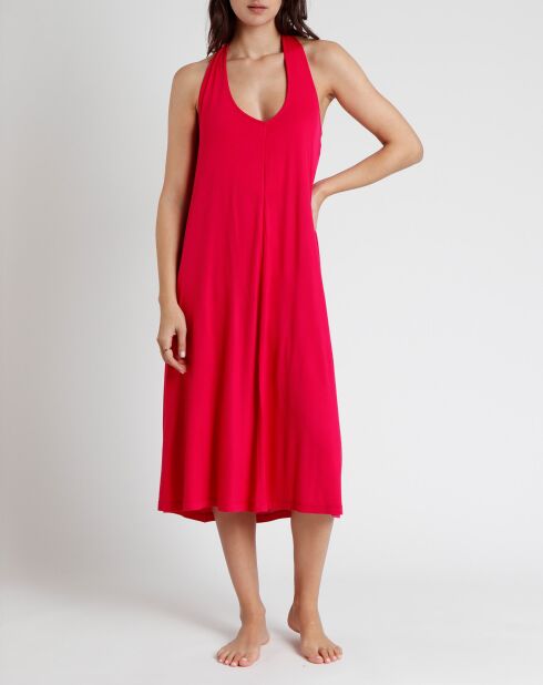 Robe de nuit fuchsia