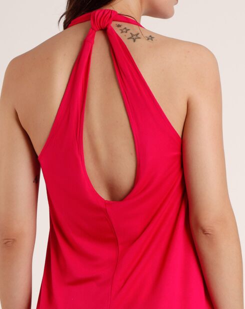 Robe de nuit fuchsia
