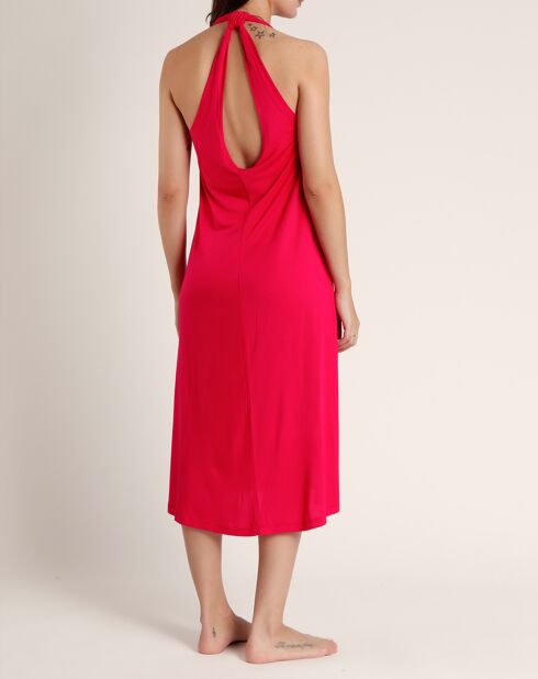 Robe de nuit fuchsia