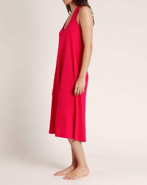 Robe de nuit fuchsia